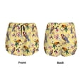 thumbnail image 4 of Disketp Beautiful Bright Birds And Flowers Print Women's Shorts Workout Shorts for Athletic Gym Running Shorts with Phone Pockets X-Large, 4 of 8