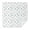 Pioneer Flower Floral-2, variant on Pioneer Flower Floral Print Pattern Square Tablecloth, Waterproof Wipeable Spillproof Washable Table Cover for Home Kitchen Party Decor, 42"x42"