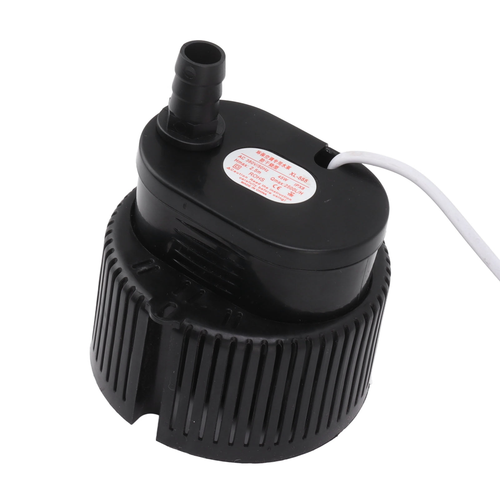 Suodoka Submersible Pump 45W 380V Low Noise Stable Output Plastic Casing Quiet Water Pump for Garden Aquarium Fountain Pond Fish Tank Hydroponics High Performance Circulation System 10 inches