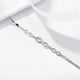 thumbnail image 3 of Silver Infinity Bracelet for Women,Adjustable 925 Sterling Silver Bracelet Crystal Heart Ladies Bracelet Gold Bracelet Jewellery Gifts for Women, 3 of 5