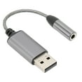 thumbnail image 1 of Adaptador USB 2 en 1, amplia compatibilidad, chip inteligente, compacto, duradero, fácil de usar, cable USB a auxiliar para el hogar y la oficina, 1 of 15