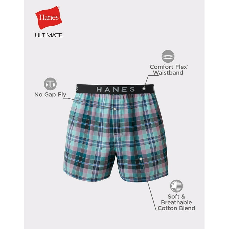 Hanes® Ultimate Tagless® Knit Boxers (5 Pack), M - Kroger