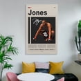 thumbnail image 6 of Jon Jones Poster 'Bones'Mixed Martial Arts Sports Posters (8) Wall Art Poster Scroll Canvas Painting Picture Living Room Decor Home 08x12inch(20x30cm), 6 of 6