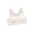 thumbnail image 2 of LYMAYTER ‌Girls Sports Bra 9-13 Solid Color Breathable Seamless First for Training Bras 75-90A, 2 of 8