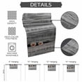 thumbnail image 6 of Table Runner Dresser Scarves 36 Inch Long,Halloween Abstract Scary Eyes Linen Dining Table Runners Bandage Black White Tabletop Scarf for Wedding Holiday Party Kitchen, 6 of 9