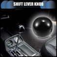 thumbnail image 3 of Unique Bargains 1 Set Gear Shift Knob Automatic Stick Gear Shifter Knob for Car with 2 Adapters M8 M10 Black, 3 of 7
