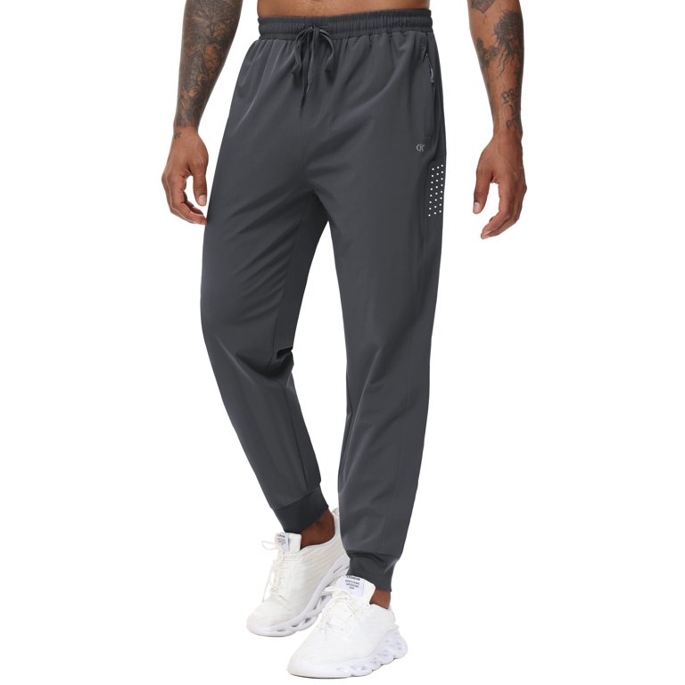 Weilanxin Men's Athletic Joggers with Zipper Pockets photo 1