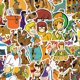 thumbnail image 1 of Pegatinas Scoobys Doos Dogs, vinilo impermeable, anime, 50 unidades, 1 of 4
