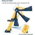 thumbnail image 5 of Toddler Toilet Seat with Step Stool Foldable Potty Training Toilet Seat, Blue Yellow, 5 of 7