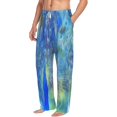 thumbnail image 2 of Balery Men'S Peacock Pants,Sleepwear Pants,Pajama Pants,Pj Bottoms Drawstring And Pockets-Medium, 2 of 9