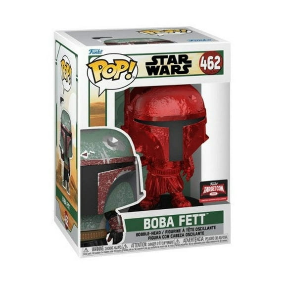 Boba Fett #462 (Red Chrome) Funko Pop! (Target Com)