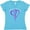 Aqua, variant on Inktastic Alzheimer's Awareness Purple Ribbon Heart Women's V-Neck T-Shirt