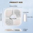 thumbnail image 2 of Paquete de 12 Filtros de Repuesto Cat Water Fountain Compatibles con Catit PIXI Cat para Beber, Filtros de Agua Fountain, Cat para Mantener a Tu Mascota Saludable E Hidratada (12+3), 2 of 6