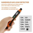 thumbnail image 4 of Natural Gas Leak Detector Portable Gas Sniffer with Audible and Visual Alarm Handheld Natural Gas Detector Sensitive Gas Leak Detector for Methane Propane Butane, 4 of 11