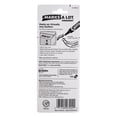 thumbnail image 4 of Marks-A-Lot Permanent Markers, Regular Size Chisel Tip, Black 2 ea, 4 of 4