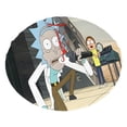 thumbnail image 1 of Falda para árbol de Navidad de Rick y Morty, suave y divertida, decoración navideña navideña de granja de 30", 1 of 4