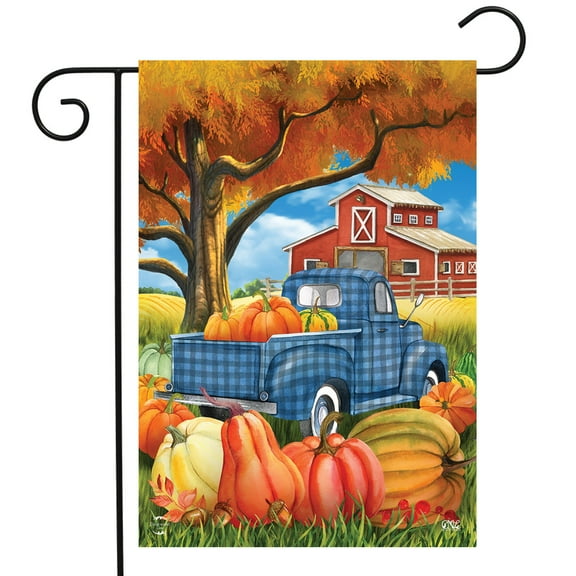 Briarwood Lane Welcome To The Patch Fall Garden Flag