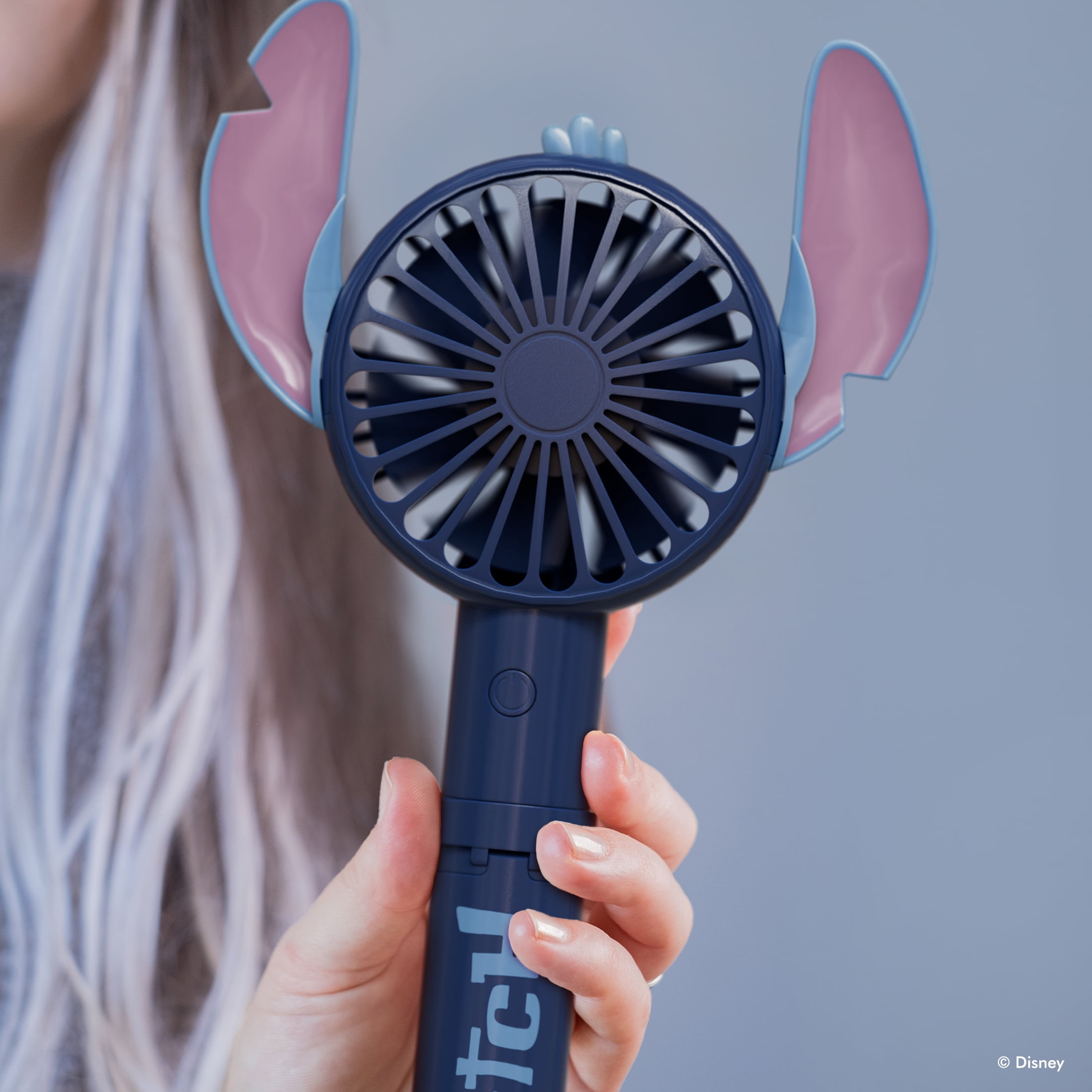 Disney Stitch Portable Tripod Handheld and Tabletop Desk Fan