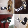 thumbnail image 3 of 1 Pair Fridge Handle Cover-Blue Plaid,Catches Drips,Door Cloth Protector, 3 of 5