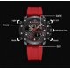 thumbnail image 3 of Relógios cuarzo NAVIFORCE Resist. a água - Preto/ Vermelho, 3 of 6