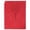 Red, variant on A5 Notebook 200 Pages Ruled Lined Interior, Suede Pu Leather Cover, with Pen Loop And Bookmark, 9 Colors for Business Study, A Notebook
