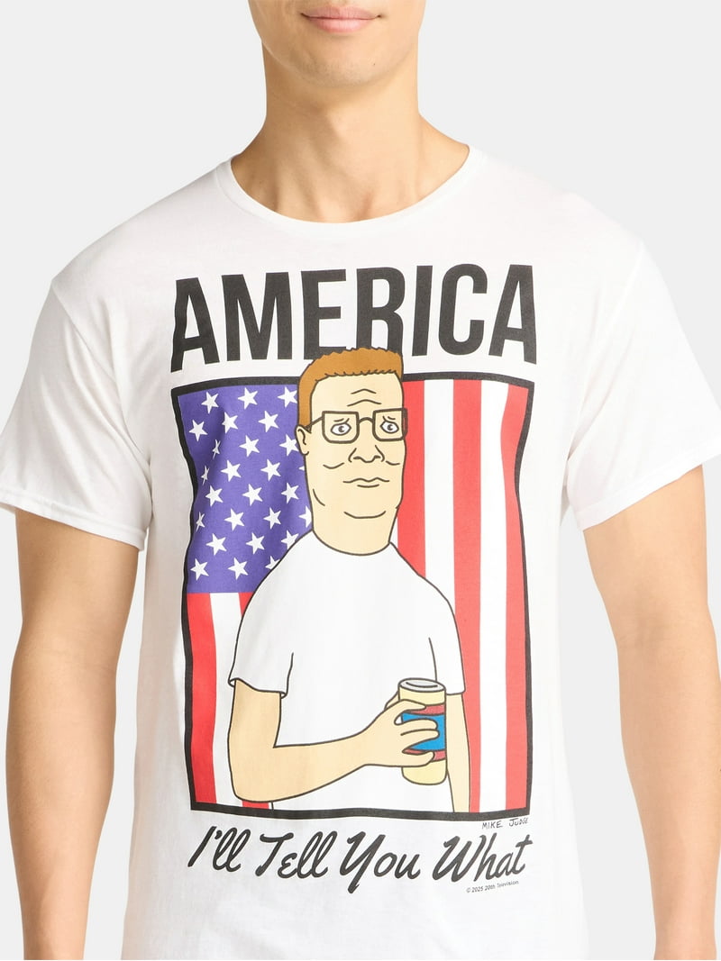 King Of The Hill Men's America I'll Tell You What Adult Short