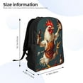 thumbnail image 4 of Balery Chef Chicken With Beer Bottles Mochila - Mochila Estilosa y Duradera para Laptop de 15 Pulgadas con Tela Oxford Impermeable, 4 of 8
