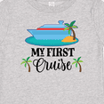 thumbnail image 4 of Inktastic My 1st Cruise Vacation Trip Boys or Girls Baby T-Shirt, 4 of 5