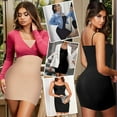 thumbnail image 7 of MANIFIQUE Shapewear Slips for Under Dresses Women's Tummy Control Body Shaper Slimming Seamless Cami Slip, 7 of 7