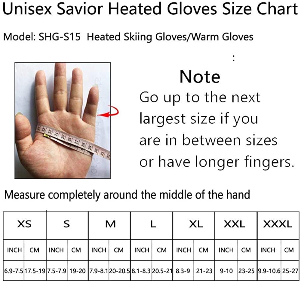Snow Deer Heated Gloves for Men Women, Rechargeable Electric Heated Gloves ,Heated Skiing Gloves and Snowboarding Gloves
