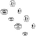 thumbnail image 6 of 304 Stainless Steel Spacer Beads Rondelle Stainless Steel color 8x4mm & 6x2mm Hole: 1.6mm 100pcs/box, 6 of 7