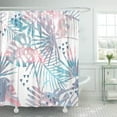 thumbnail image 1 of Cortina de Ducha ABPHQTO Estampado Tropical 150x180 cm, 1 of 1