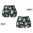 thumbnail image 5 of Vsdgher Cartoon Koala Bear print Workout Shorts for Women Seamless Soft Smooth Gym Yoga Scrunch Active Exercise Fitness Shorts, 5 of 8