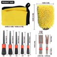 thumbnail image 2 of 19x Car Detailing Brush Kit Auto Interior Wheel Gap Drill Cleaning Tool Set, 2 of 4