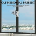 thumbnail image 2 of Cat Memorial Suncatcher 1Set Multi Color Acrylic Angel Design For Pet Loss Sympathy Cat Lovers, 2 of 8