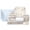 Linen, variant on Virtu College Dorm Room Essentials Complete Set, Twin XL Comforter Set, Dorm Bedding, Twin Xl Bed In a Bag Comforter Set with All Dorm Accessories and Bedding, Grey