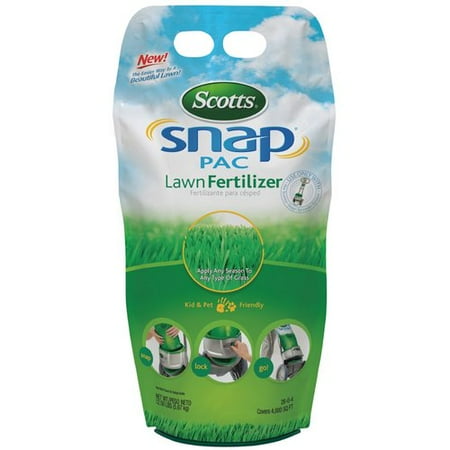 Scotts 24510A Snap Lawn Fertilizer, 4000 sq. ft