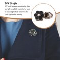 thumbnail image 4 of 100Pcs Free Sewing Cufflinks Brooch Buttons Set Detachable Exposure Adjustable Buttons For Clothes Prevent Exposure Adjustable Garment Fixed for Type3, 4 of 9