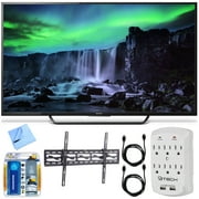 Sony 65" Class 4K Ultra HD (2160P) Android Smart LED TV (XBR65X810C) with Tilt Mount, Cleaning Kit, Micro Fiber Cloth, 2 HDMI Cables, and Surge Protector
