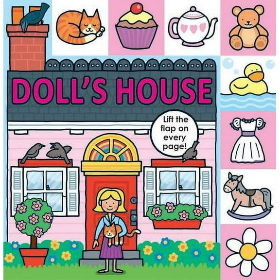 Pre-Owned Doll's House (Lift-the-Flap Tab Books) Hardcover