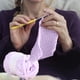 thumbnail image 4 of Hilo de Lana de Leche Teñido Anudado, Hilo de Lana Grueso para Tejer, Mantas de Bebé de Crochet, Hilo para Tejer y Crochet, 24 Yardas (72 Pies), 4 of 6