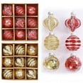 thumbnail image 4 of Advancent Adornos de árbol de Navidad duraderos, 9 piezas, para alegría navideña, añade ambiente festivo Kits de decoración para fiestas Champán, 4 of 6