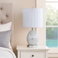 thumbnail image 7 of Benjara 20" Glass Table Lamp- 9W LED- 3 Way Switch- Egg Shape- Silver, 7 of 7