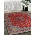 thumbnail image 2 of Ahgly Company Indoor Square Traditional Pink Persian Area Rugs, 8' Square, 2 of 6