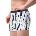 thumbnail image 2 of Pofeuu Lavender Flowers Print Men’s Boxer Briefs, Moisture-Wicking Underwear, Regular,Trunk-XX-Large, 2 of 5