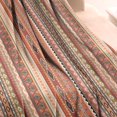 thumbnail image 3 of Brown Geometric Striped Pattern Blanket,Comfortable Soft Flannel Throw Blanket,All Season,Warm Lightweight Blankets for Sofa Bed Couch Living Room Chair,30"x40", 3 of 4