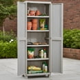 thumbnail image 2 of Bodega Cobertizo Organizador Almacenamiento Estante Grande Plástico ideal para Exterior RIMAX, 2 of 7