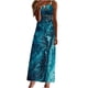 thumbnail image 1 of Maxi vestidos de mujer verano casual cuello redondo sin mangas vacaciones playa bolsillos vestido largo Fridja  hj5060, 1 of 5