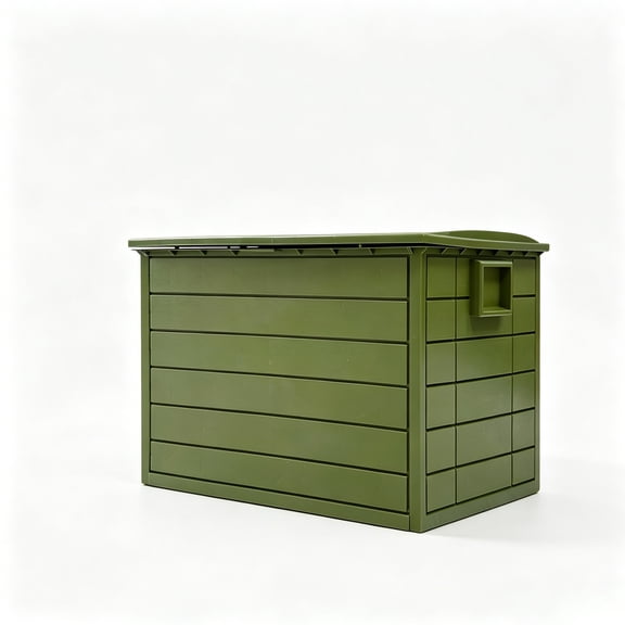 Outdoor Storage Box Waterproof Clearance, Deck Box With Handles For Pool Accessories, Garden Tools, Camping Gear, Holiday Gift, Easy To Assemble, Box, Cabinet, Rack For Outdoor Storage