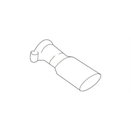 Genuine OE Volvo Tailpipe Extension - 31321083 Fits select: 1998-2004,2006-2013 VOLVO C70
